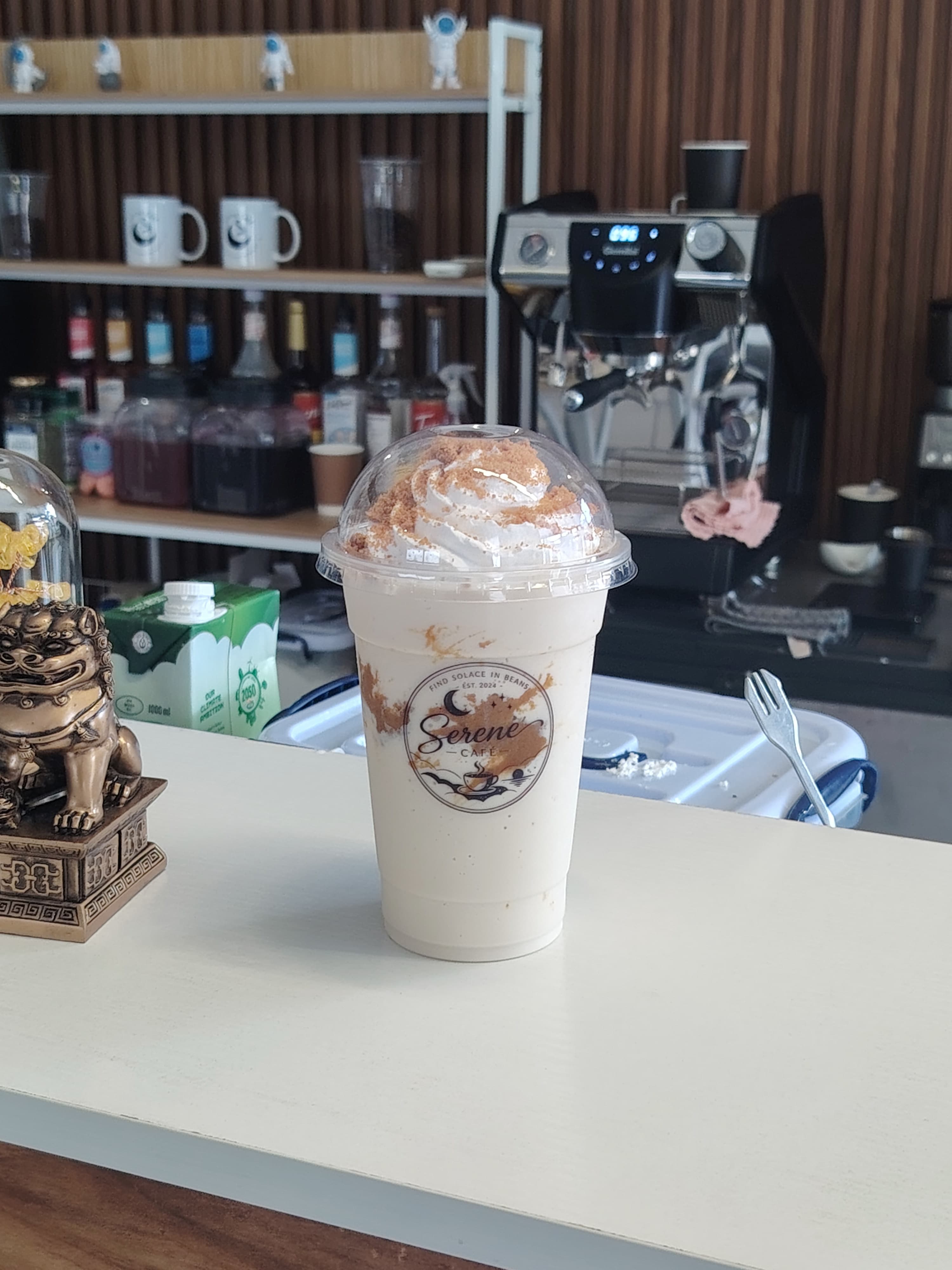 Cozy café ambiance